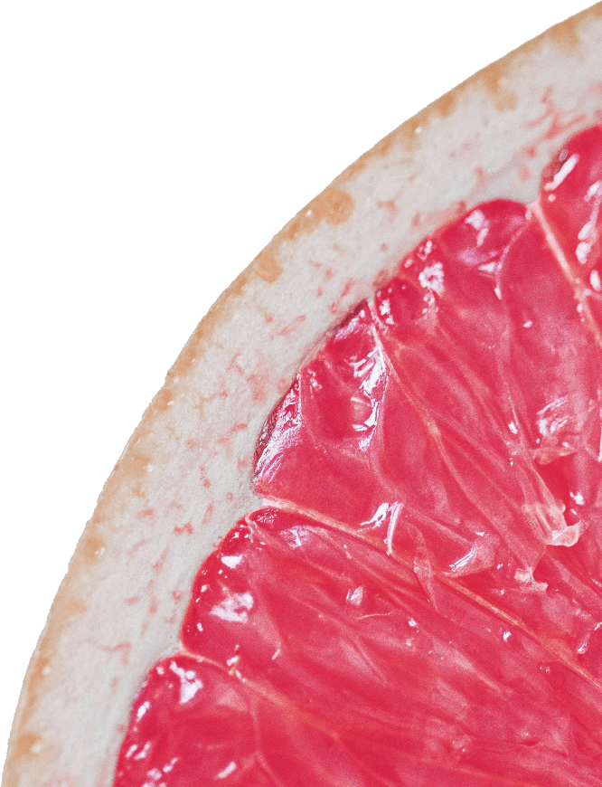 corner grapefruit background